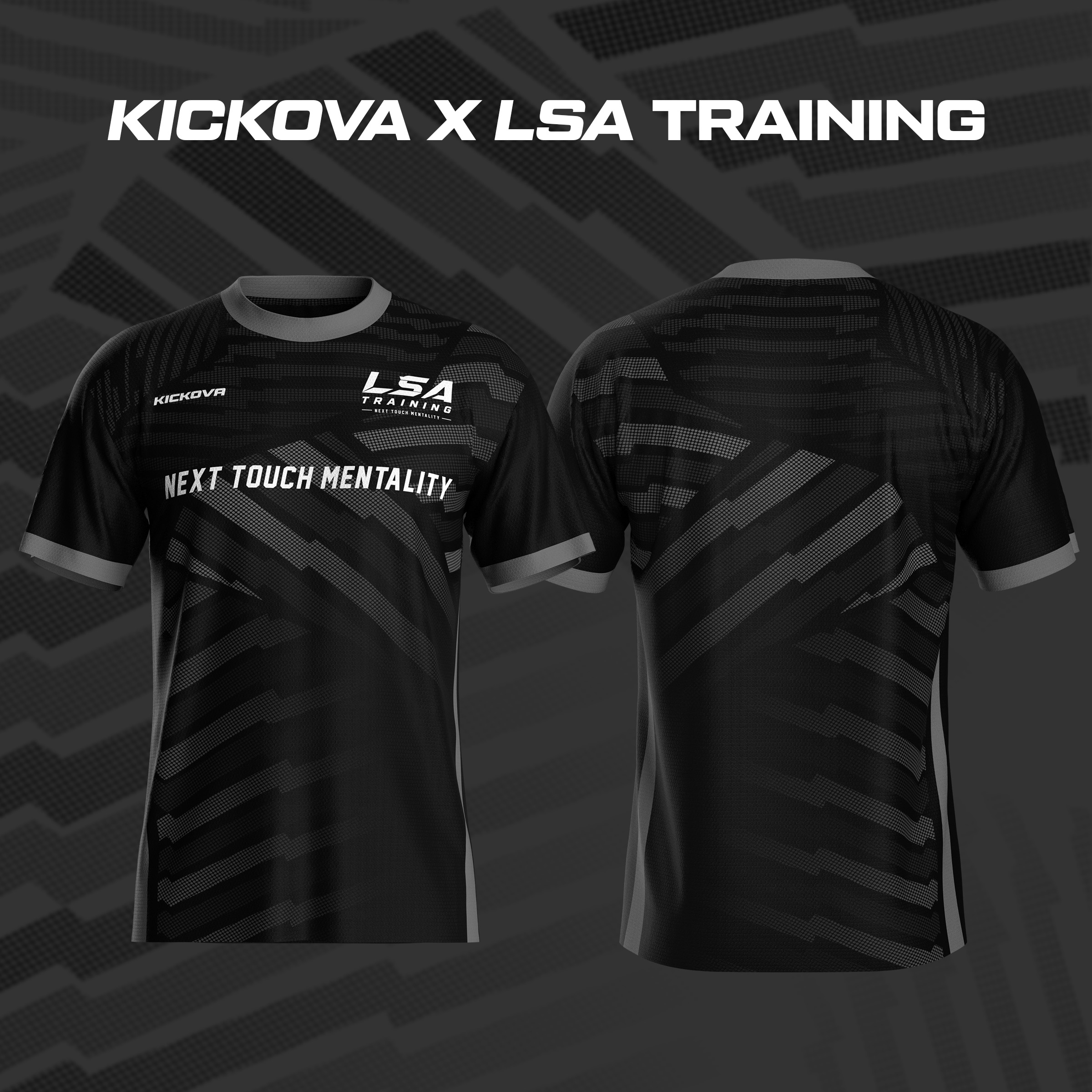 Kickova x LSA Training Jersey — Black