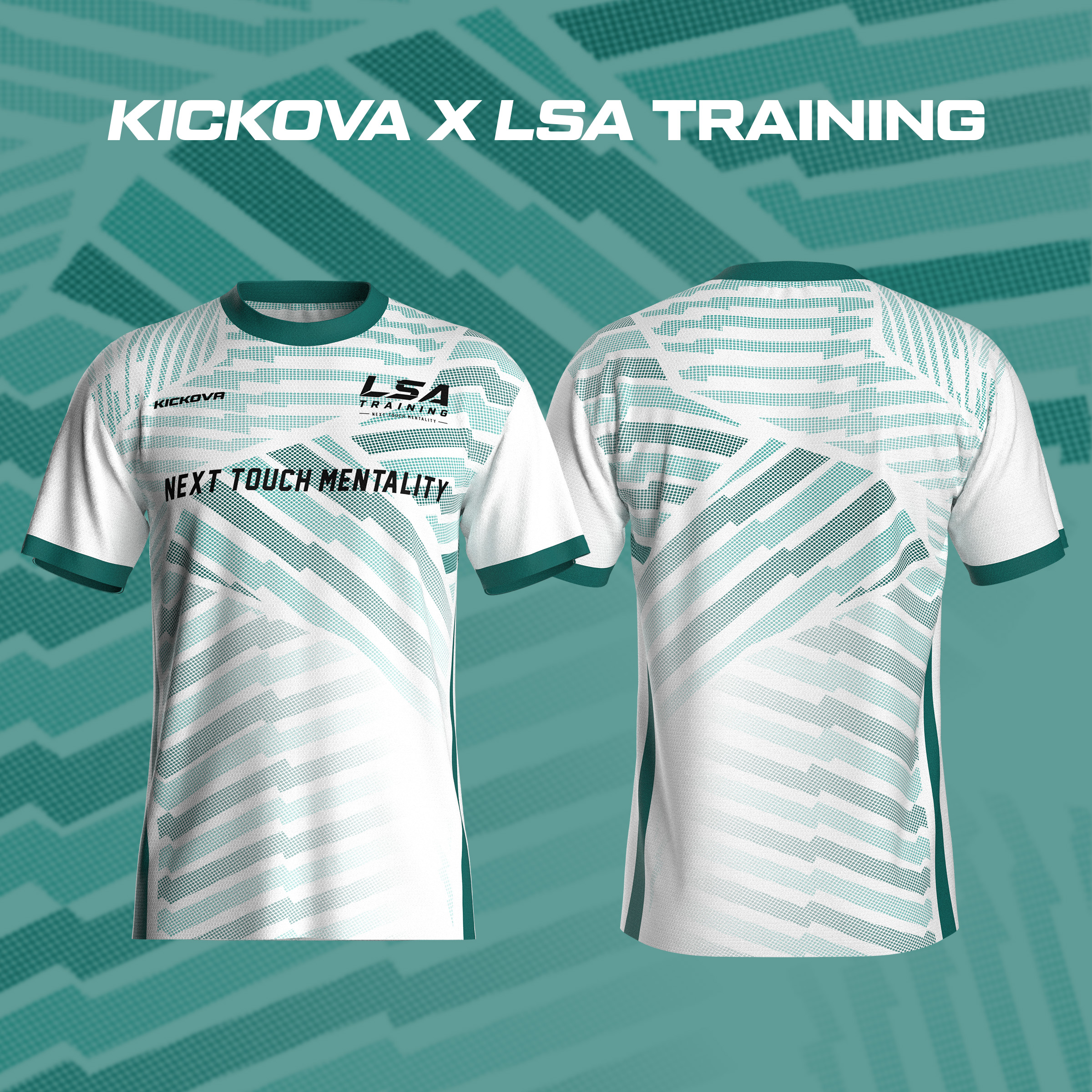 Kickova x LSA Training Jersey — Teal